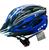 Capacete Bicicleta Ciclismo Gts Top Inn Mould Com Sinalizador De Led Leve E Resistente Adulto Azul gts top