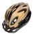 Capacete Bicicleta Ciclismo Gts Top Inn Mould Com Sinalizador De Led Leve E Resistente Adulto Dourado deko top