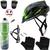 Capacete Bike Tsw Ciclismo Mtb + Garrafa Térmica + Suporte + Sinalizador + Par De Luvas Verde tsw raptor 3