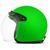 Capacete Café Racer Old School Modelo Custom Etceter Solid Chopper Vintage Retrô Unissex 56 58 60 VERDE