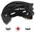 Capacete Ciclismo Mtb Com Viseira Magnética Led Ultraleve Preto