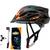 Capacete Ciclismo Tsw Bike Mtb + Mini Bomba + Suporte Laranja Tsw Raptor 3