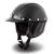 Capacete Coquinho Custom Chopper Old School Vintage Cafe Racer Pro Tork Original  PRETO