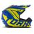 Capacete cross pro tork factory edition brilho varias cores Azul, Amarelo