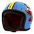 Capacete Custom Etceter Mad Dogs AZUL