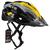 Capacete De Ciclismo Com Sinalizador De Led Leve E Resistente Bicicleta Adulto Bike Amarelo gts