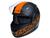 Capacete de Moto Articulado Taurus Zarref V5 NEON Preto Fosco e Rosa Tamanho 56 Preto Fosco e Laranja