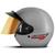 Capacete De Moto Masculino e Feminino Aberto viseira dourada Pro Tork Liberty 3 Oferta PRATA