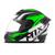 Capacete De Moto Masculino Feminino Barato Mixs Mx2 Storm Brilhante Pro Tork VERDE