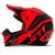 Capacete De Motocross Trilha Th-1 Jett Evolution 2 Off Road Para Motociclista Unissex  PRETO - VERMELHO