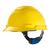 Capacete de Segurança 3M H-700 Carneira Ajuste Fácil Ca29638 Amarelo