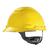 Capacete De Segurança Casco 3m Série H-700 Com Catraca Amarelo