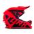 Capacete De Trilha Motocross Infantil Off Road Pro Tork Factory Edition Varias Cores Confortavel  PRETO - VERMELHO