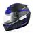 Capacete EBF New Spark Ilusion Azul