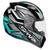 Capacete ebf new spark spot brilhante Azul Claro