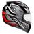 Capacete ebf new spark spot brilhante Vermelho