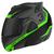 Capacete Escamoteavel Robocop Articulado Fechado Pro Tork V-pro Jet 3 Preto Viseira Fumê Masculino VERDE