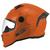 Capacete Esportivo Corrida Fechado Stealth Solid Brilhante LARANJA