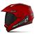 Capacete Esportivo Motocross Trilha Liberty MX Pro Vision Viseira Fumê Pro Tork Off Road VERMELHO