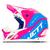 Capacete Esportivo Motocross Trilha TH-1 Jett Evolution 2 Off Road Piloto Unissex ROSA - AZUL CLARO