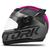 Capacete Fechado de Moto Pro Tork Evolution G7 Fosco PRETO - ROSA