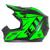 Capacete Fechado De Motocross Jett Th1 Evolution Neon Off Road Para Trilha Motociclista VERDE