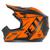 Capacete Fechado De Motocross Jett Th1 Evolution Neon Off Road Para Trilha Motociclista LARANJA