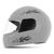 Capacete Fechado Feminino Masculino Moto  Pro Tork Liberty Four Prata