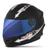 Capacete Fechado Infantil Para Moto Liberty Four Kids Vis. Iridium Tamanho 54 Pro Tork Preto fosco