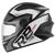 Capacete Fechado integral moto masculino e feminino Pro Tork R8 Pro com viseira cristal PRETO - PRATA