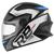 Capacete Fechado integral moto masculino e feminino Pro Tork R8 Pro com viseira cristal PRETO - AZUL