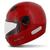 Capacete Fechado Moto EBF 7 Solid Vermelho Brilhante Vermelho