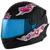 Capacete Fechado Pro Tork Liberty Four Kids For Girls Vis. Iridium Preto