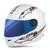 Capacete Fechado Pro Tork Liberty Four Kids Infantil Vis. Iridium Tam. 54 Branco