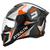 Capacete Fechado Pro Tork Stealth Concept Fechado Integral BRANCO - LARANJA