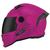 Capacete Fechado Pro Tork Stealth Solid Brilhante Viseira Fumê Masculino Feminino Esportivo ROSA