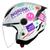 Capacete Feminino Aberto Norisk Neo Buddy Branco Rosa Moto Branco Rosa