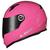 Capacete Feminino Ls2 ff358 Rosa Brilho Moto Fechado Pink Rosa