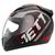 Capacete Feminino Masculino Fechado Jett Evo Line Fosco Pro Tork VERMELHO