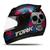Capacete Feminino Masculino Para Moto Pro Tork Evolution G7 Mexican Skull Personalizado PRETO
