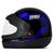 Capacete Feminino Masculino Para Motociclista Fechado Sport Moto 788 Pro Tork San Marino PRETO - AZUL