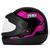 Capacete Feminino Masculino Para Motociclista Fechado Sport Moto 788 Pro Tork San Marino PRETO - ROSA