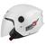 Capacete Feminino Mulher Aberto Moto Seguro Pro Tork New Liberty 3 Solid BRANCO