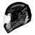 Capacete FLY F-9 Flash Preto/cinza Preto/cinza