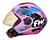 Capacete Fw3 Aberto X Open Speed Original Aprovado Inmetro ROSA