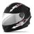 Capacete Infantil moto Liberty Four Kids Pro Tork tamanho 54 viseira cromada aprovado pelo inmetro Preto