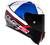 Capacete ls2 ff323 arrow r jonh mcphee replica WHITE/BLUE/RED