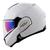 Capacete LS2 FF399 Valiant Monocolor Escamoteável BRANCO