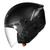 Capacete Masculino Feminino Aberto Norisk Neo Preto Fosco Preto Fosco