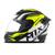 Capacete Masculino Feminino Motociclista Fechado Pro Tork Mixs Mx2 Fokker Storm Fosco Urbano AMARELO